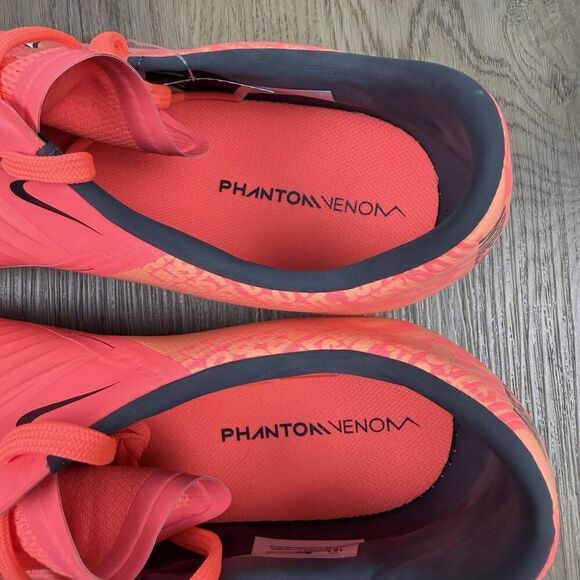 Nike Phantom Venom Pro FG Soccer Cleats Shoes Mens 12.5 Bright Mango AO8738-810 main image 4